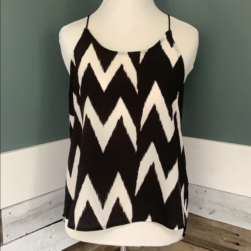 H&M Abstract Chevron Tank